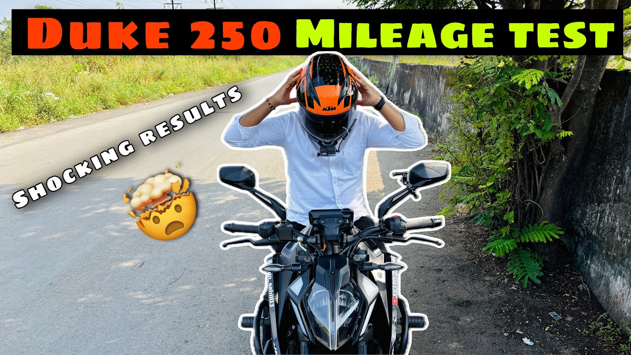 DUKE 250 GEN3 MILEAGE TEST ⛽️| Tank To Tank Mileage Test Shocking Results 🤯 | 2025 | #duke250 #ktm