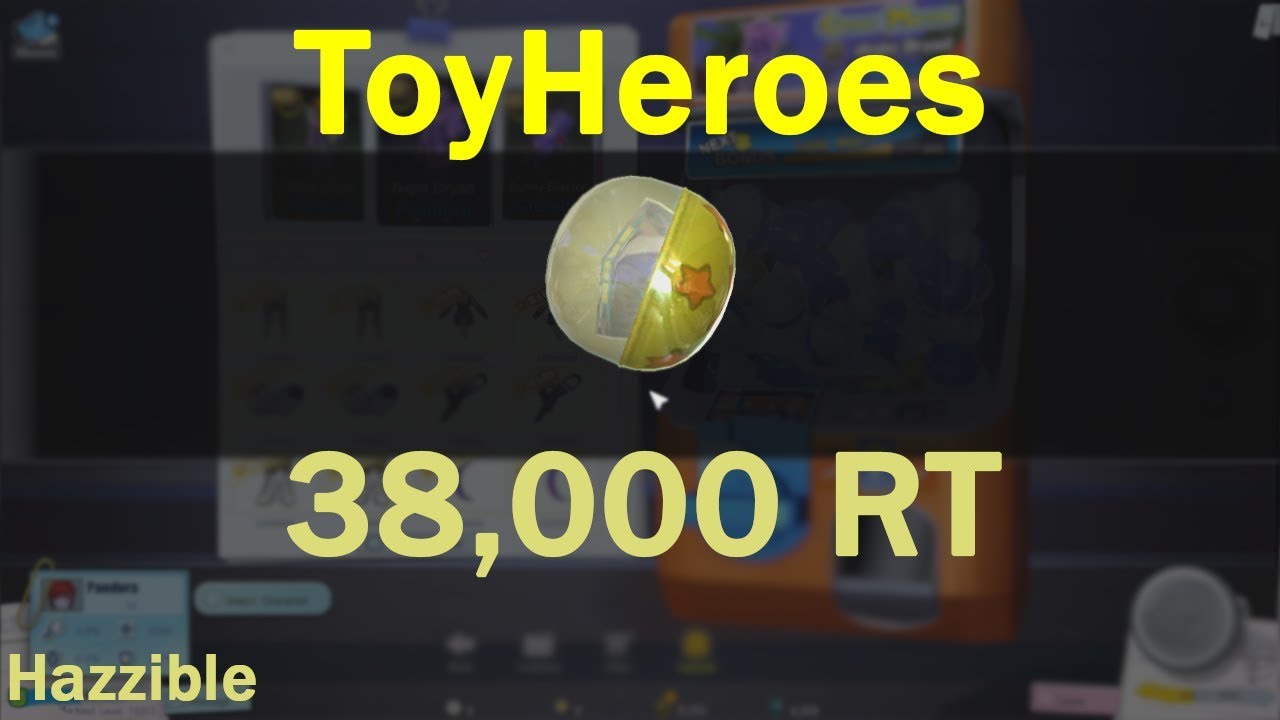 ToyHeroes  - 38,000 RT Capsule - Hazzible