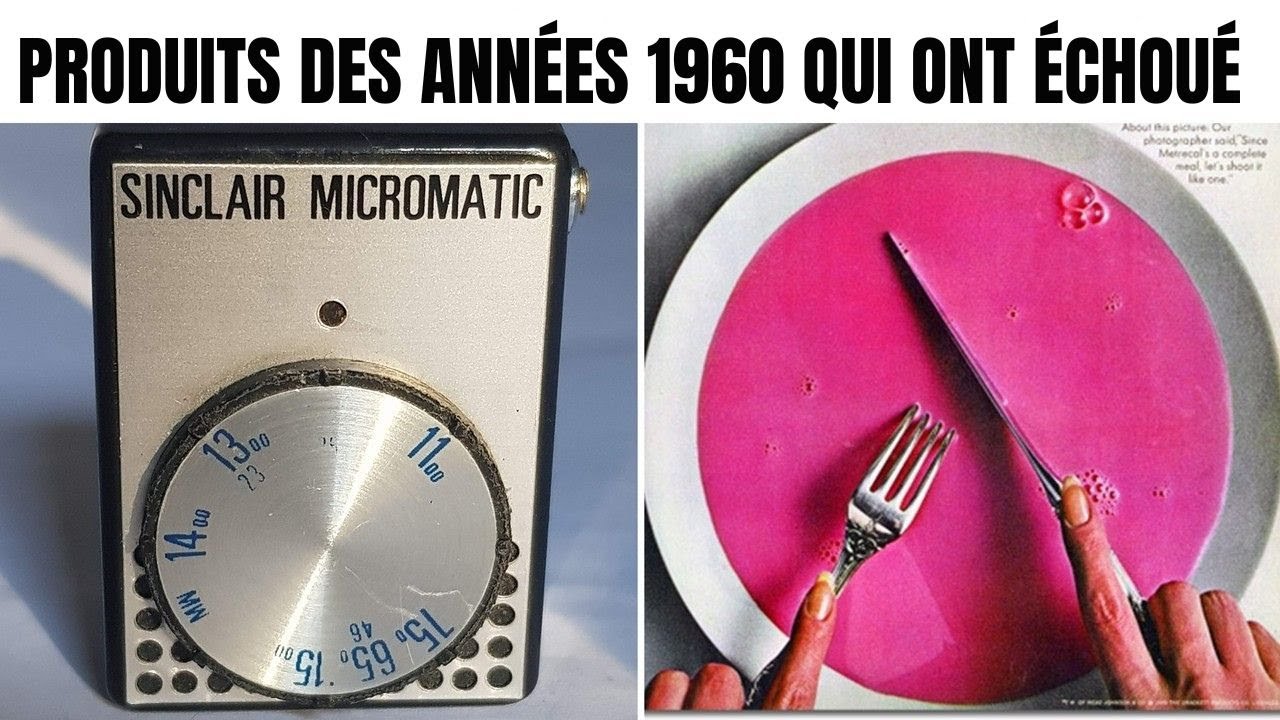10 Produits Innovants des Années 60 Qui Ont Complètement Échoué (Partie 5)
