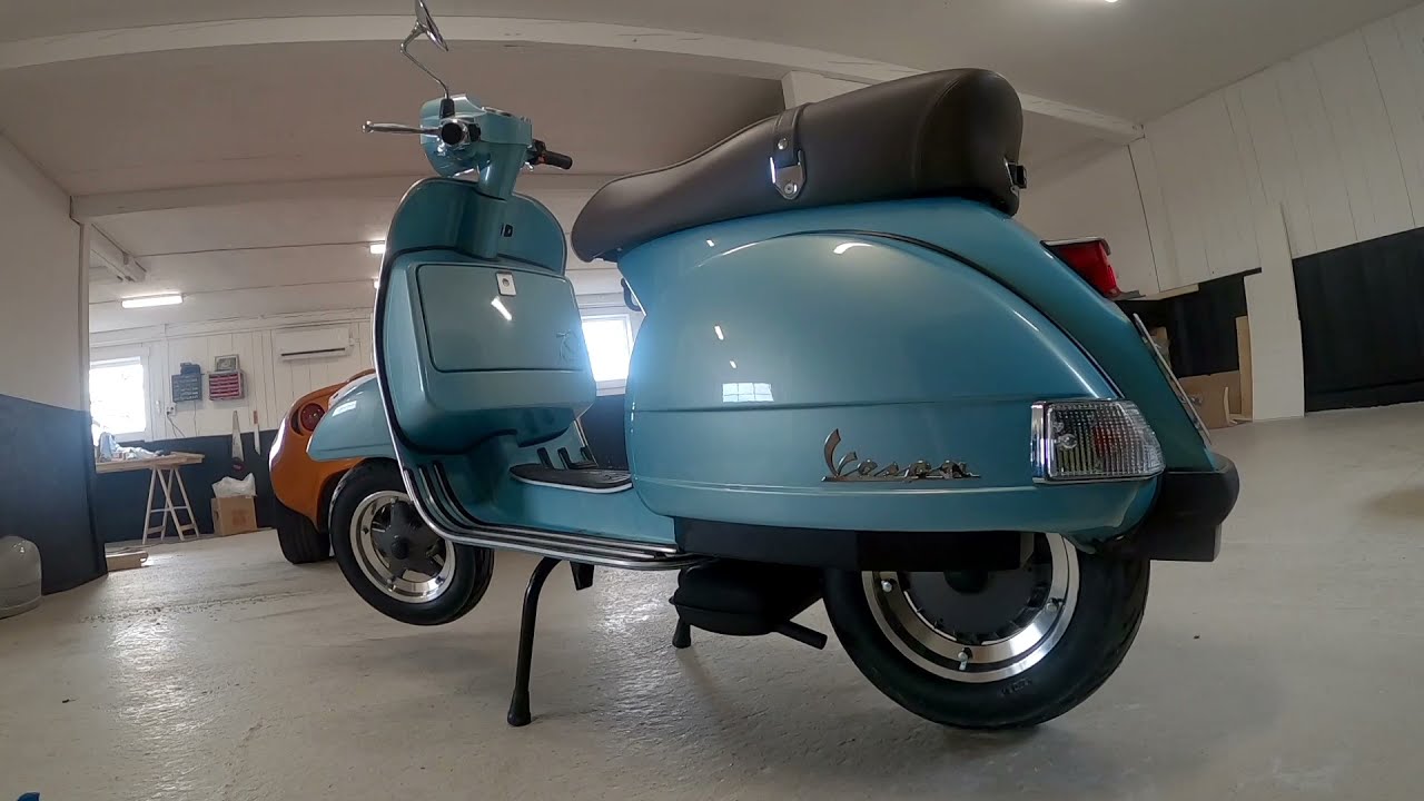 Installing a SIP road 2 exhaust on a Vespa px