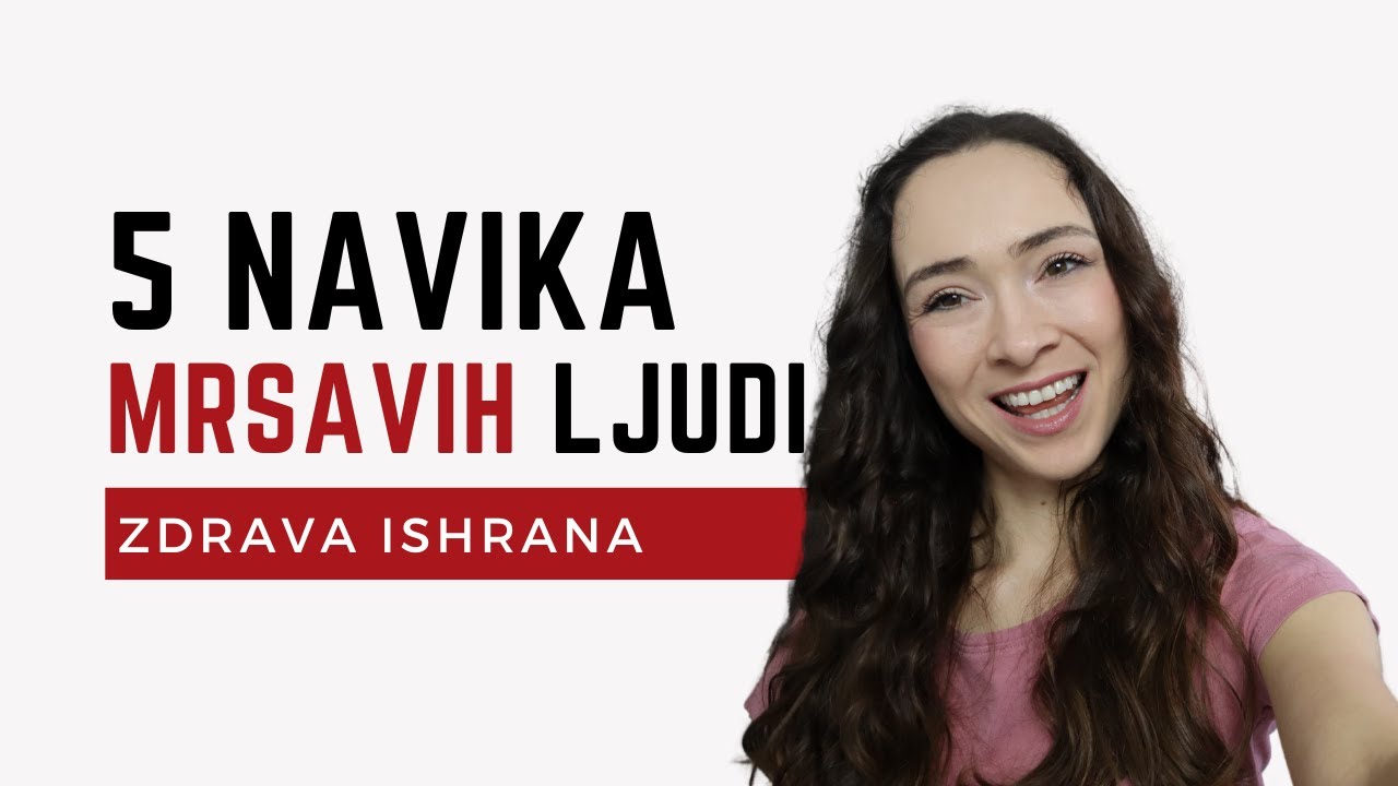 5 NAVIKA MRŠAVIH LJUDI | Prati ih i ti