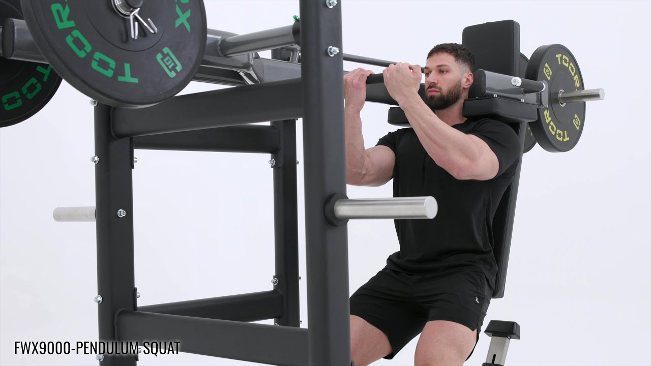 TOORXPROFESSIONAL - FWX 9000 PENDULUM SQUAT - ABSOLUTE - PLATE LOADED