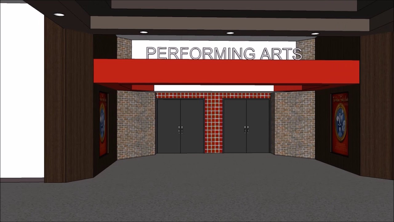 Believing in Union - Artist's rendering of proposed Fine Arts improvements