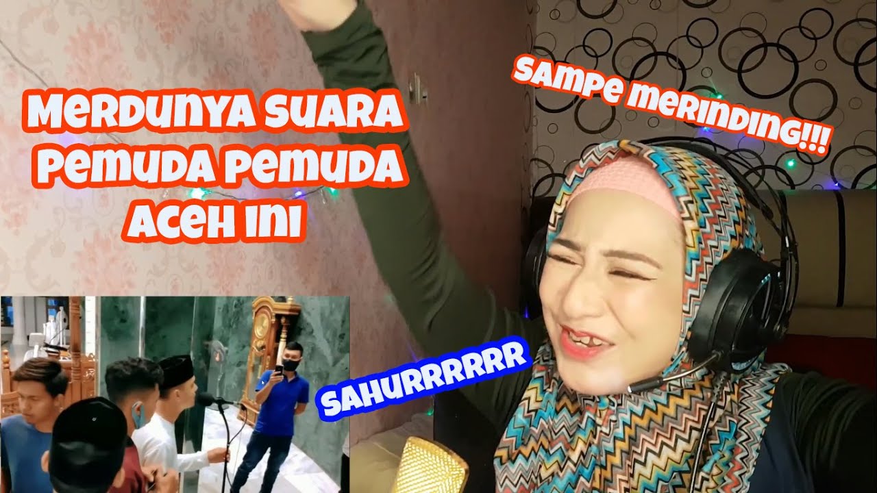 [REACTION] Pemuda Aceh Bangunin Sahur, MasyaAllah Merdu nya