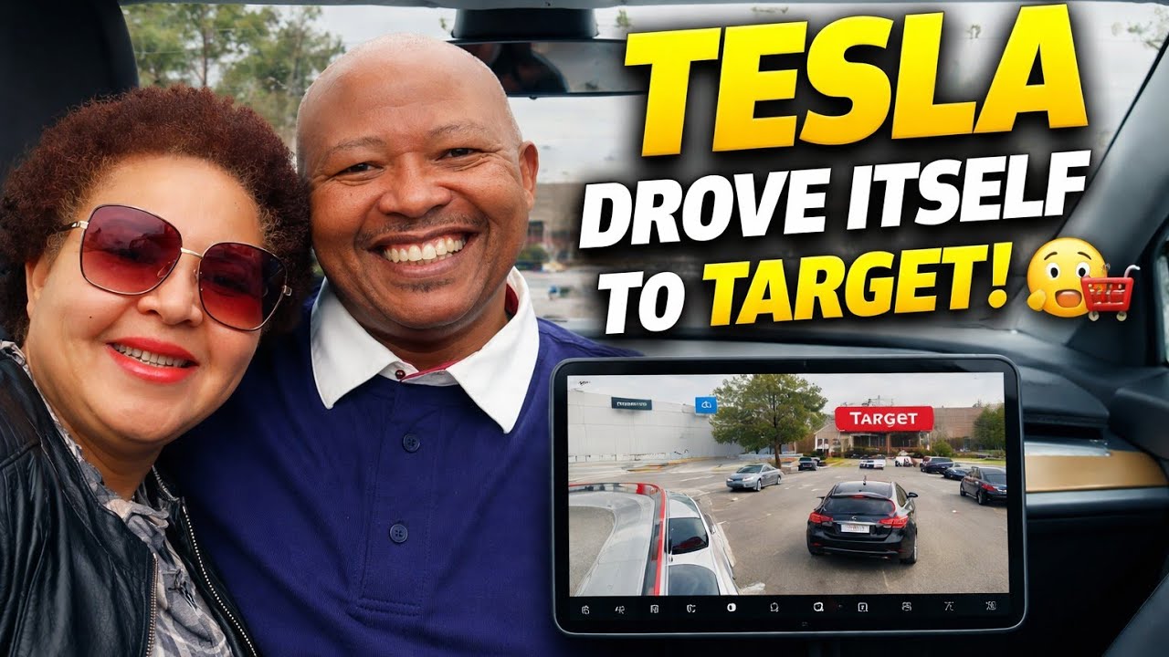 Self Driving Car - I Let a Tesla Drive Me… and I Was NOT Ready 😳🚗 #Tesla #selfDrivingCar