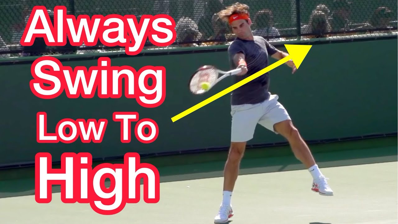 ALWAYS Swing Low To High On Your FOREHAND! (Pro Tennis Technique Explained)