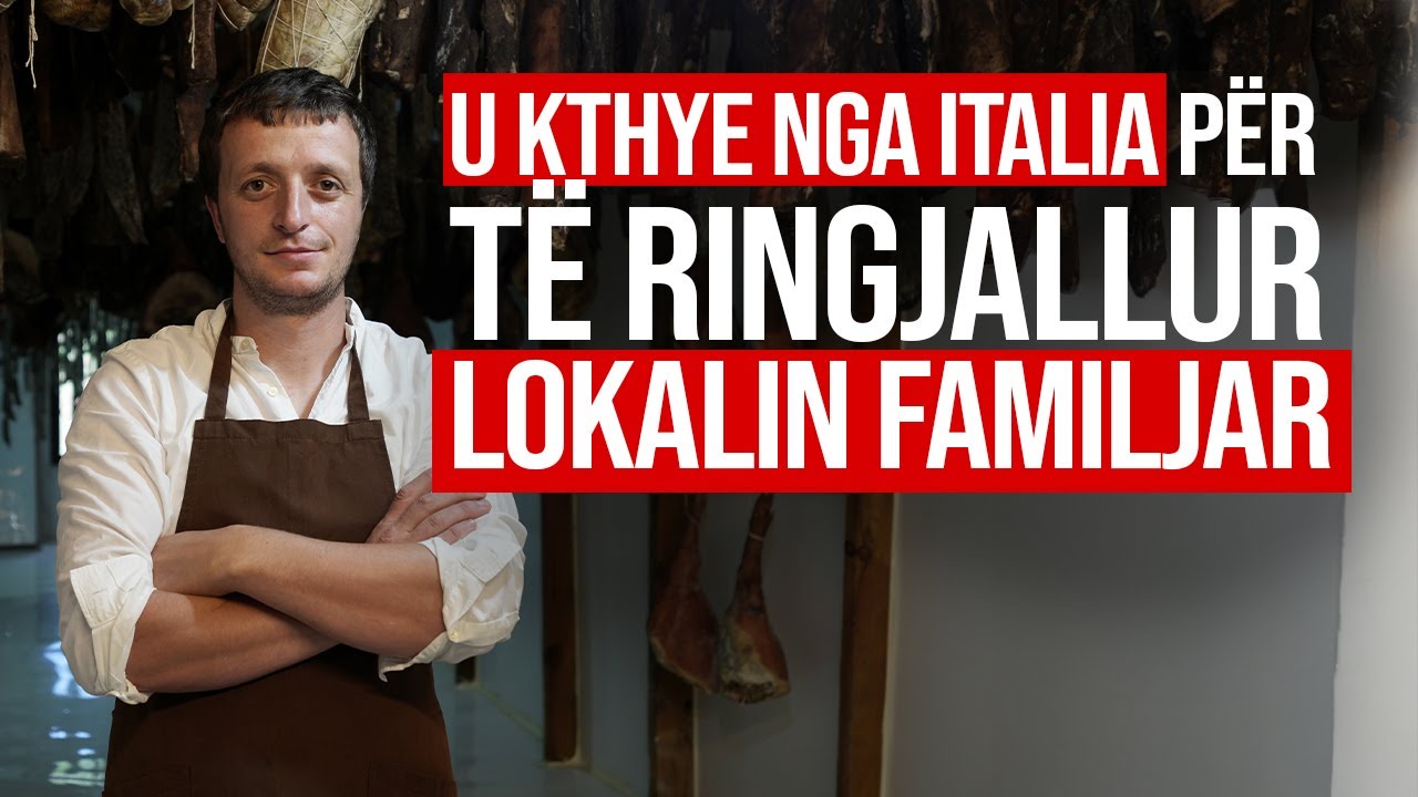 U kthye nga Italia dhe ringjalli lokalin familjar në Fushë-Arrëz  me mish n’tra dhe produkte vendore