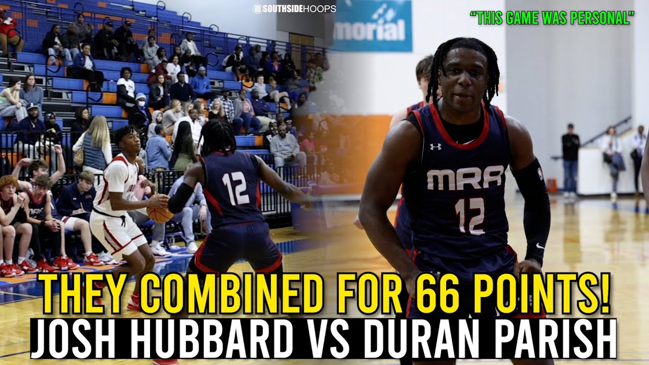 He wanted REVENGE!! Ole Miss commit Josh Hubbard goes for 37 points against Duran Parish!