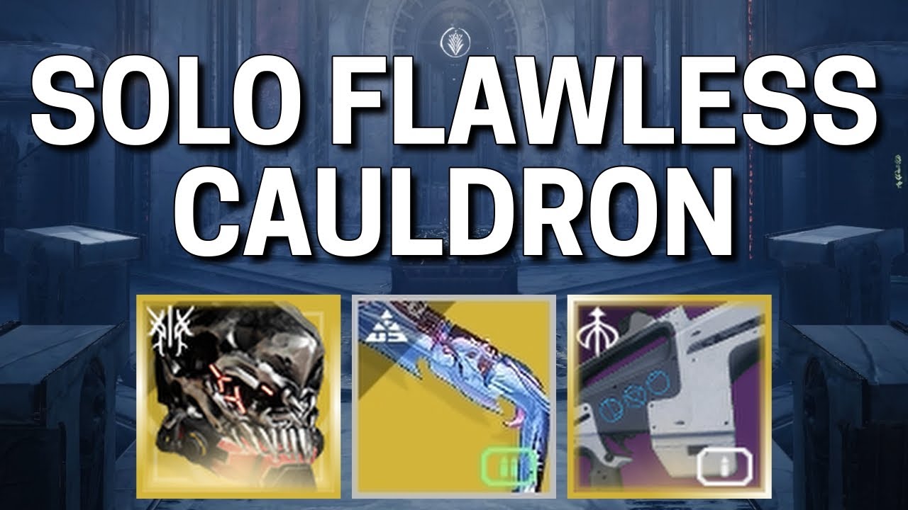 it's auto rifle season | Solo Flawless Cauldron [Destiny 2]