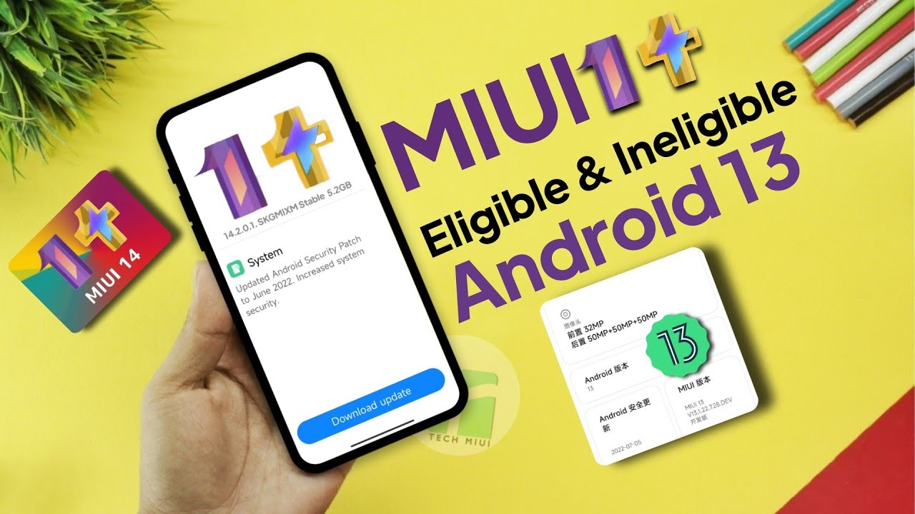 New List MIUI 14 Update Eligible| Device List Expected, MIUI 13 Android 13 Testing Start