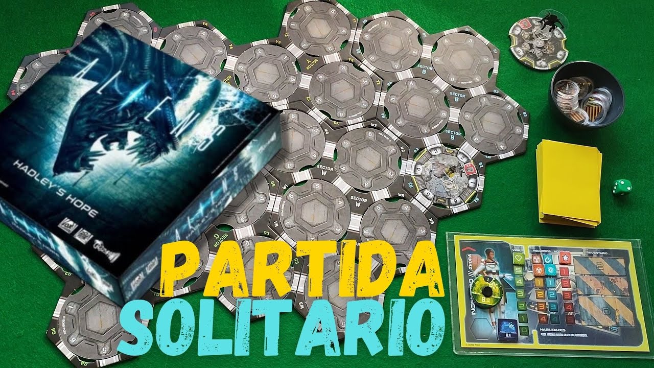ALIENS HADLEY'S HOPE (Partida solitario) - Juego de mesa