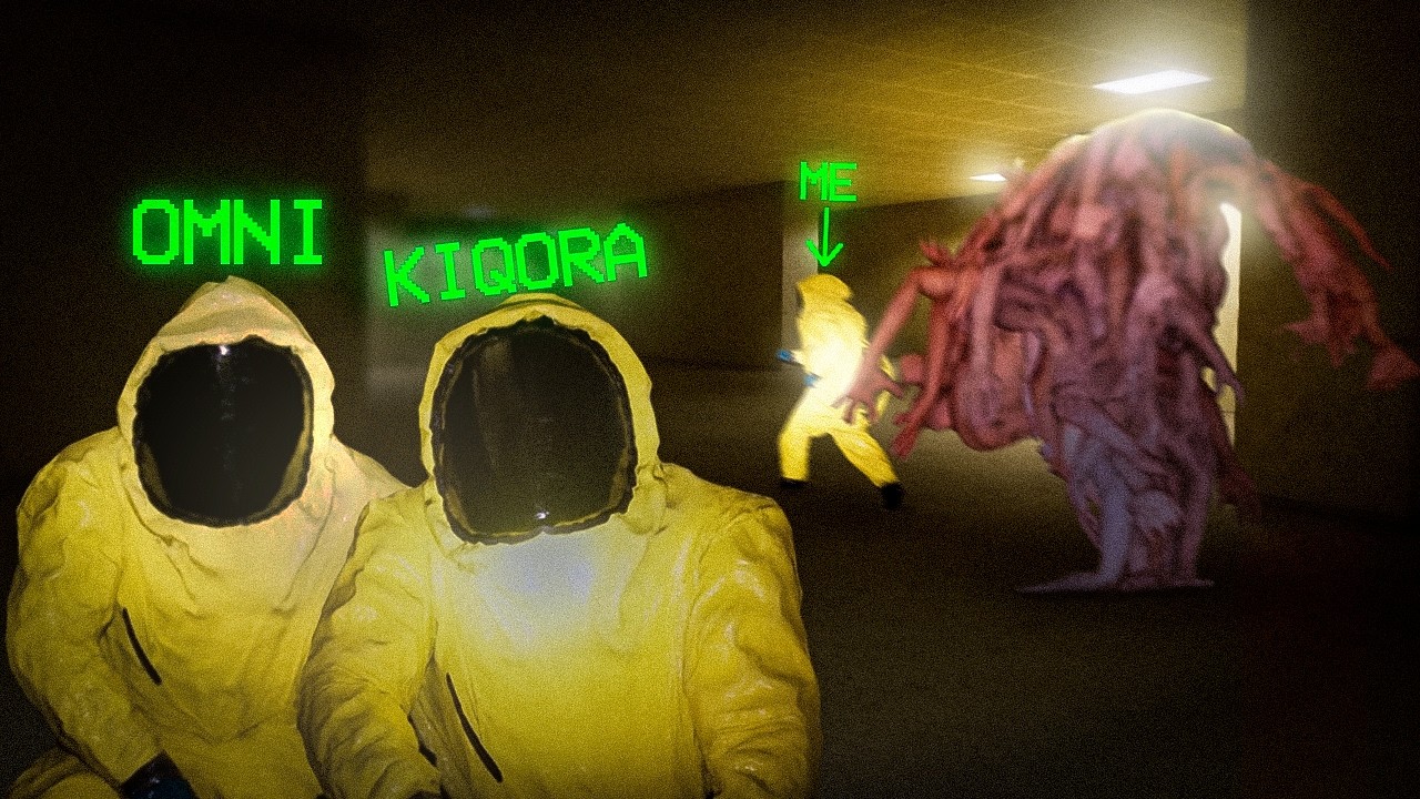 Backrooms Escape Together but We Panic Immediately |  Backrooms Escape Together |