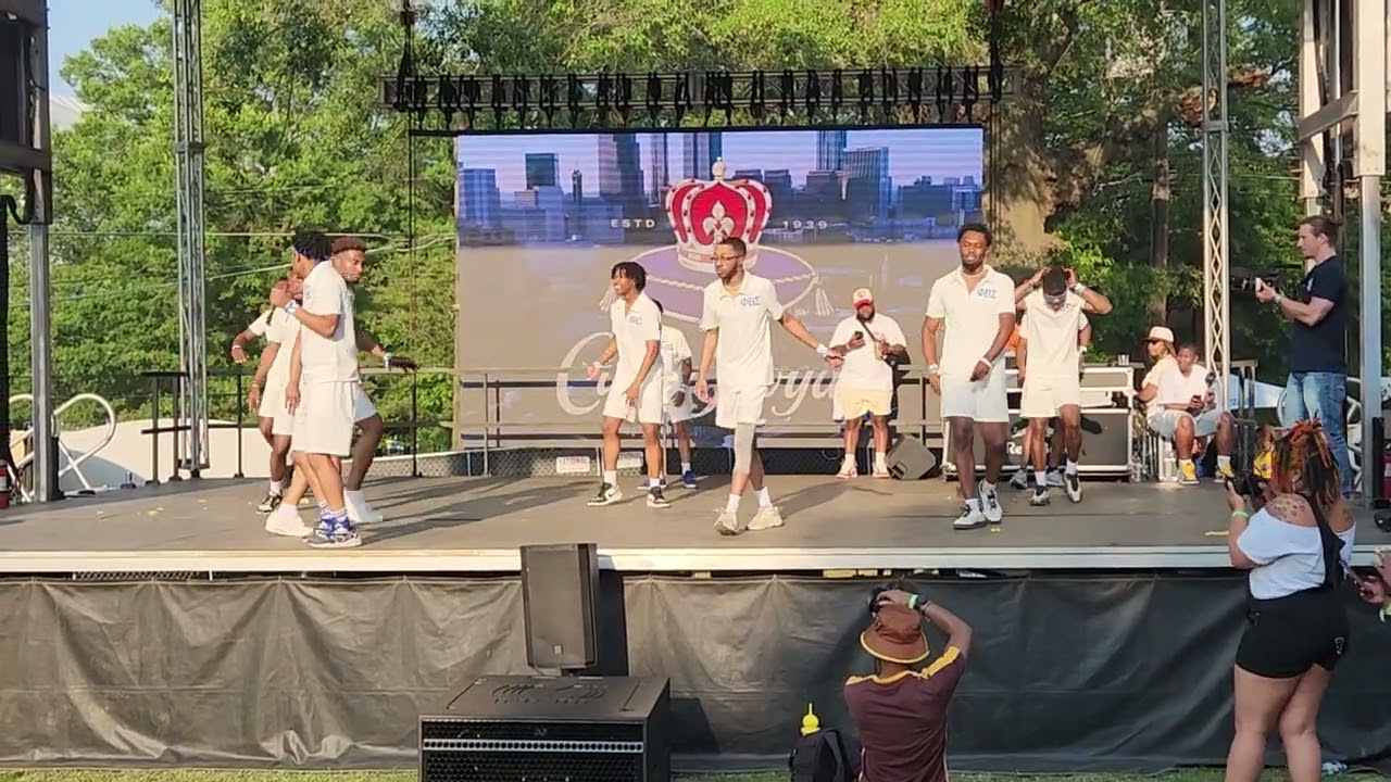 Phi Beta Sigma @ Atlanta Greek Picnic 2023 Stroll Off