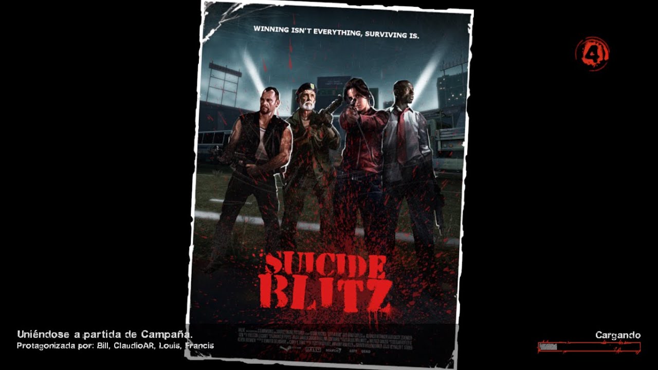 Left 4 Dead 2 - Suicide Blitz (L4D1 port) Experto Gameplay Completo (Excelente mapa)
