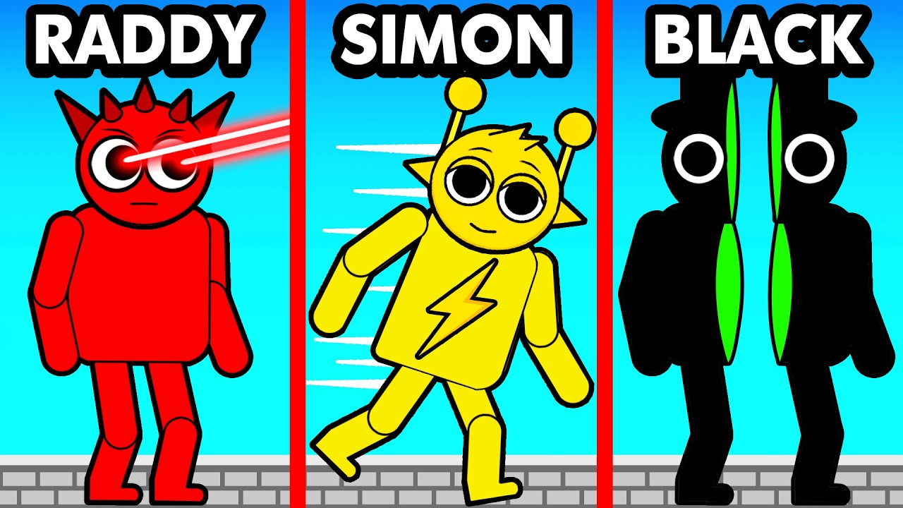 Upgrading SPRUNKI SUPER HEROES