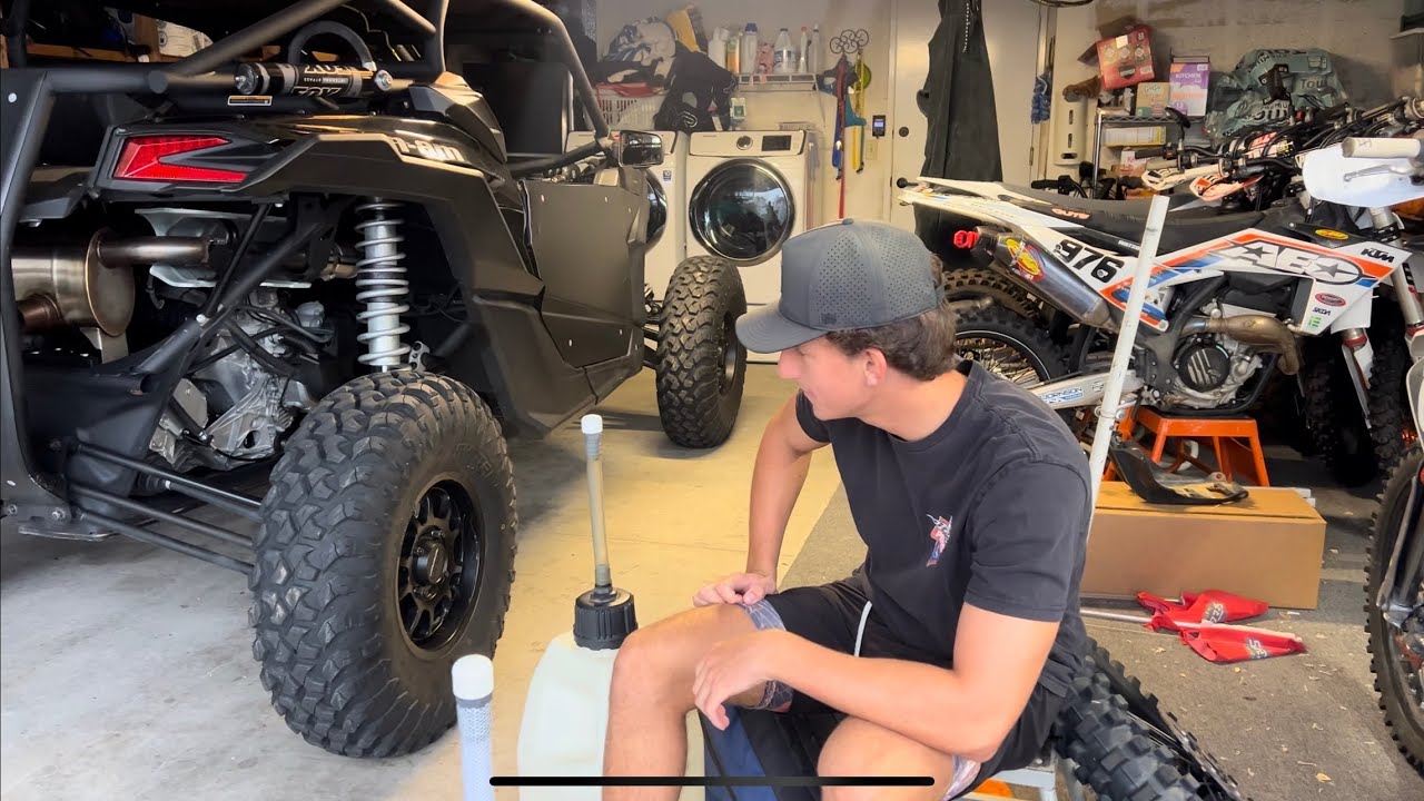 How to wrench on a Can-Am with Casey 