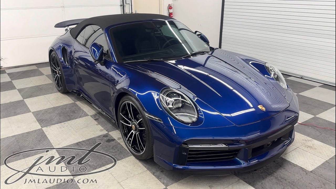 2025 Porsche 911 Turbo S Cabriolet 992.1 JML Audio of St. Louis’ Professional Integration Series