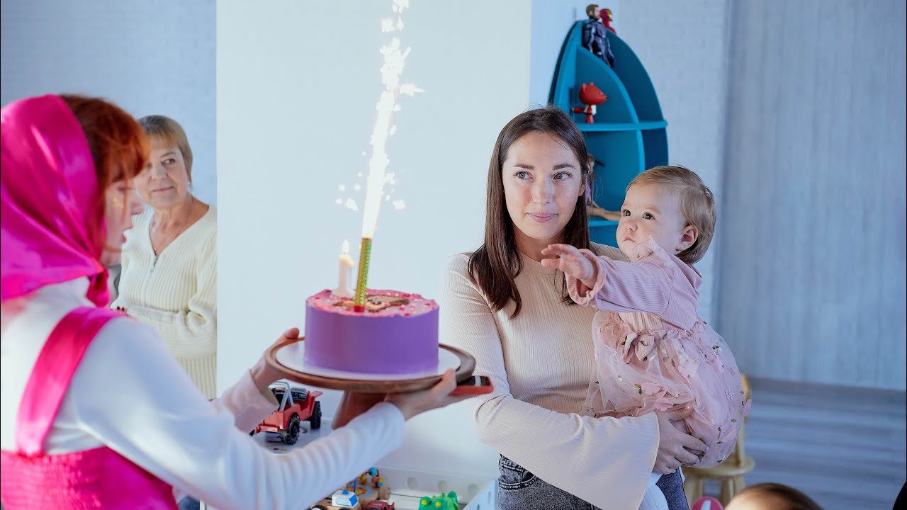 Евочке 1 годик ❤️ Как прошел день рождения? 🥳
