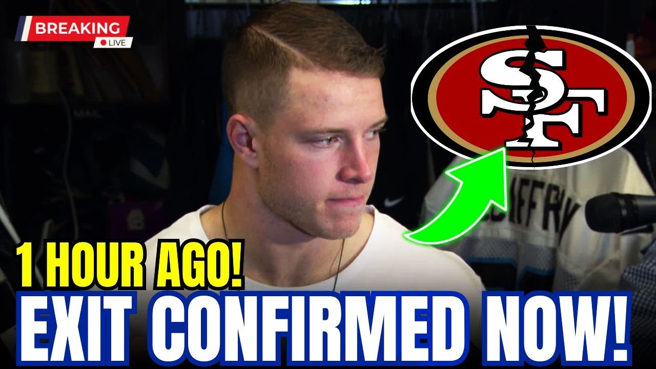 🚨 HEARTBREAK IN THE BAY: Christian McCaffrey OUT as star running back LEAVES in SHOCKING deal 😱