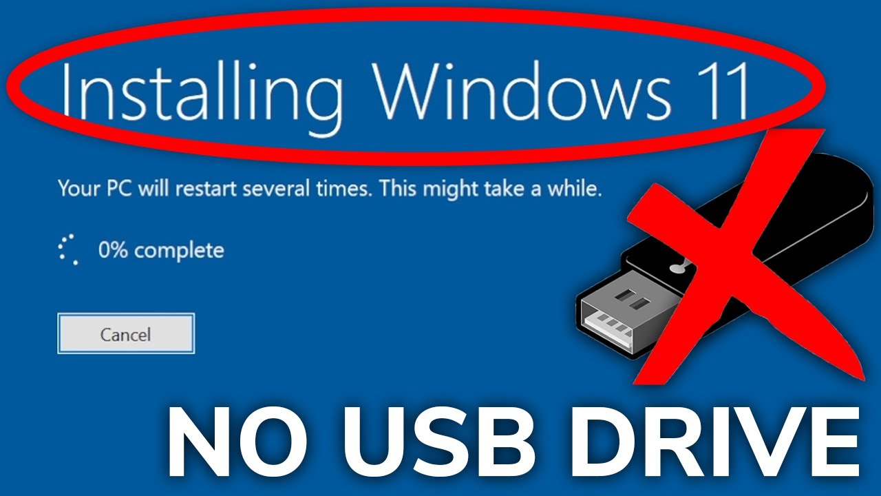 How to Clean Install Windows 11 without a USB Drive