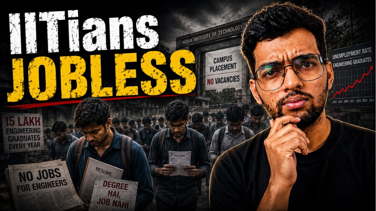 Why Are Indian Engineers Unemployed? | 15 Lakh Graduates but No Jobs