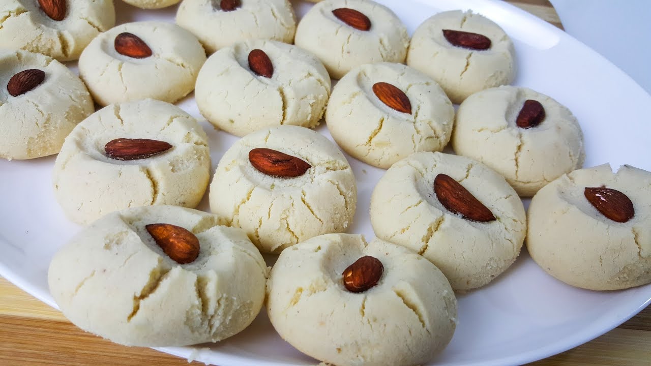 Eid Kulcha Khatai Simple and Authentic (VEG) | کلچه ختایی بادامی