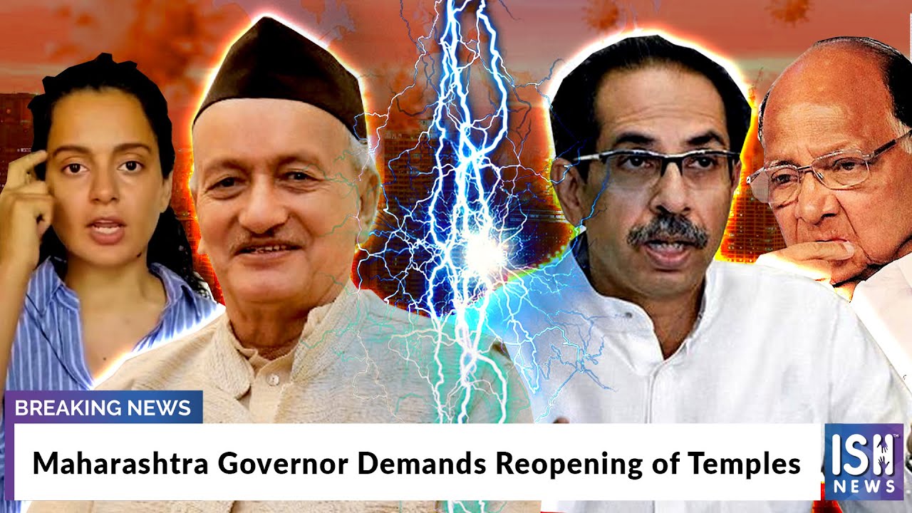 Maharashtra Governor Demands Reopening of Temples