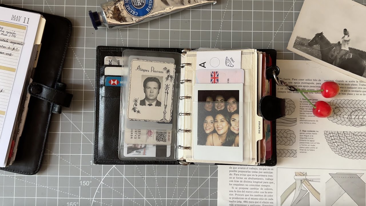 my pocket planner is back! ✳︎ flip through of my wallet and EDC