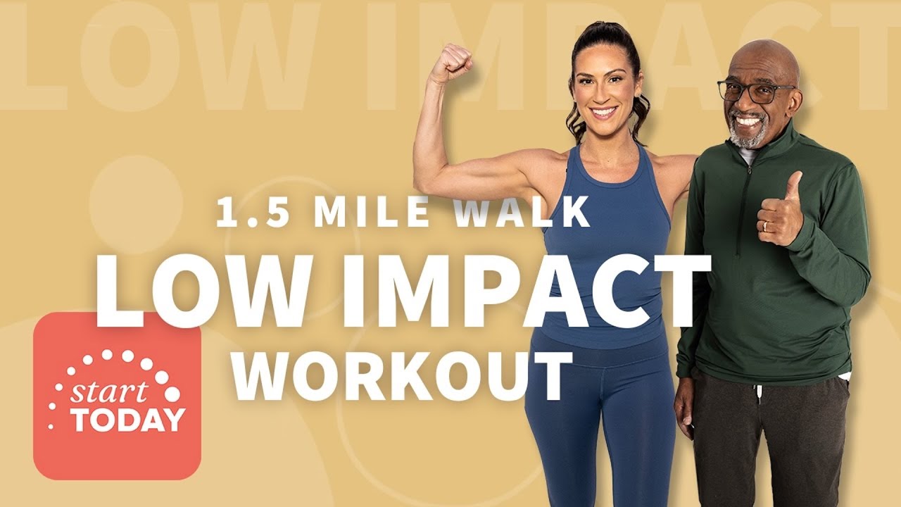 1.5 Mile Indoor Walking Workout for Beginners | Walk at Home with Al Roker