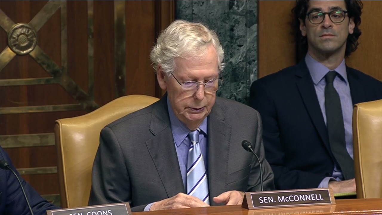 McConnell Opening Statement at SAC-D Hearing on FY 26 Budget Request for the Army