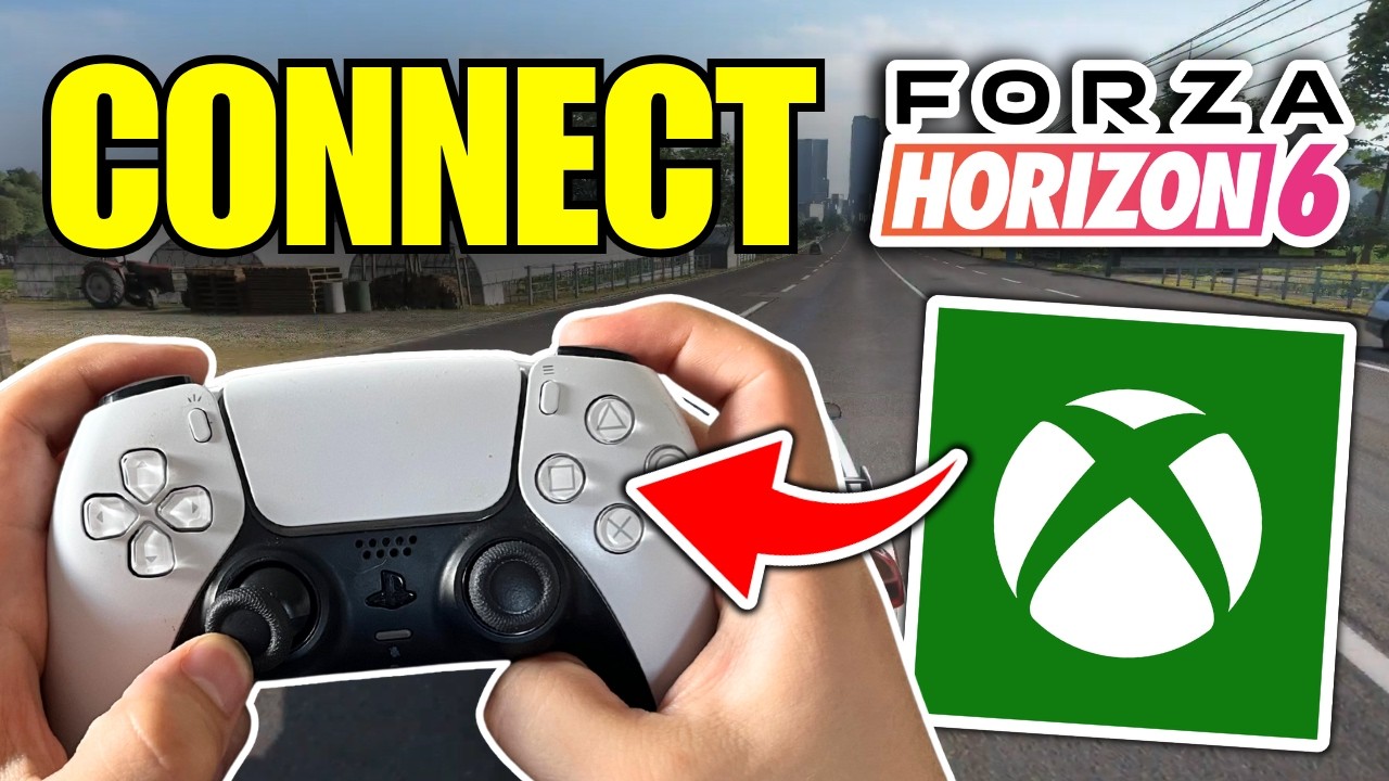 Forza Horizon 6: Как подключить контроллер PS4/PS5 к приложению Xbox на ПК