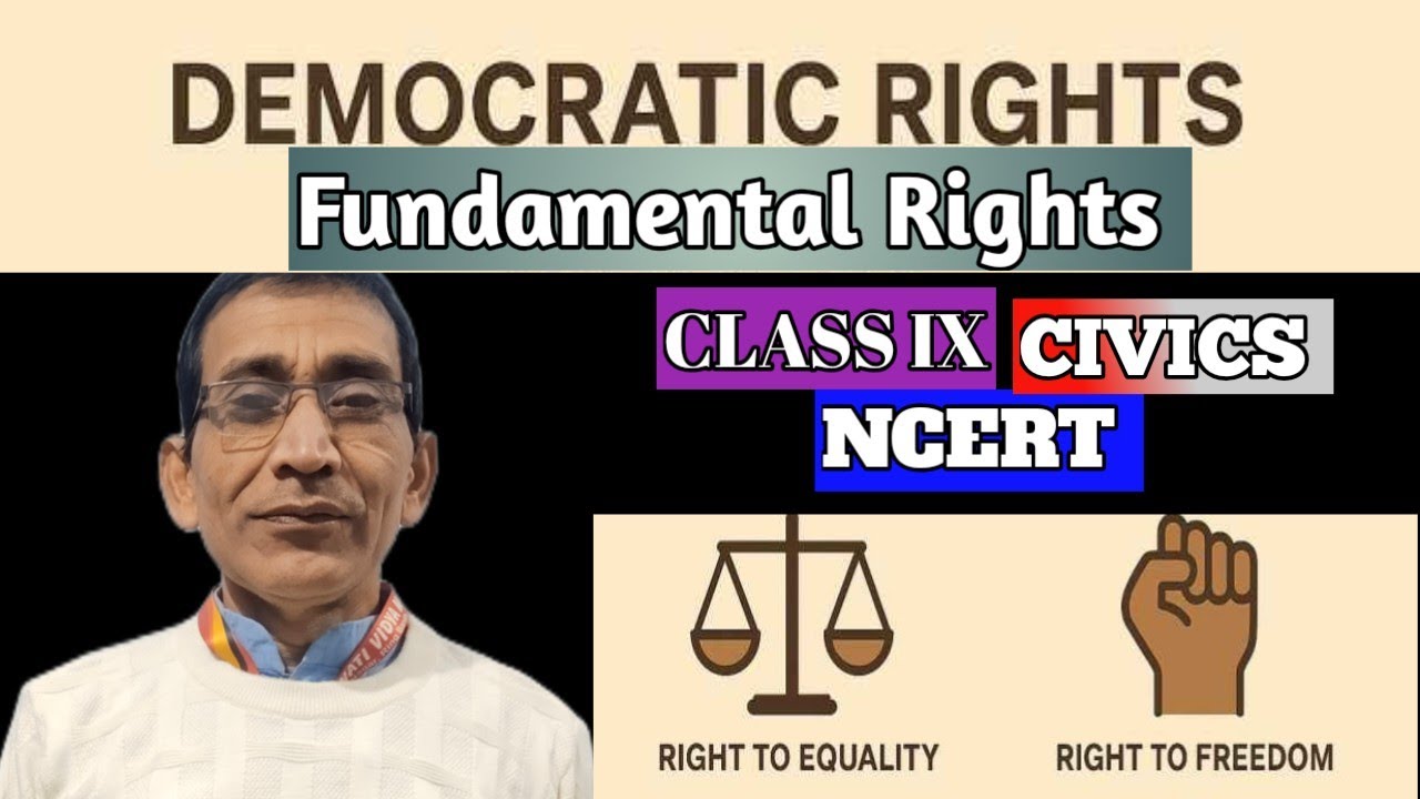 Democratic Rights Chapter 5 Civics of Social Science of Class 9 