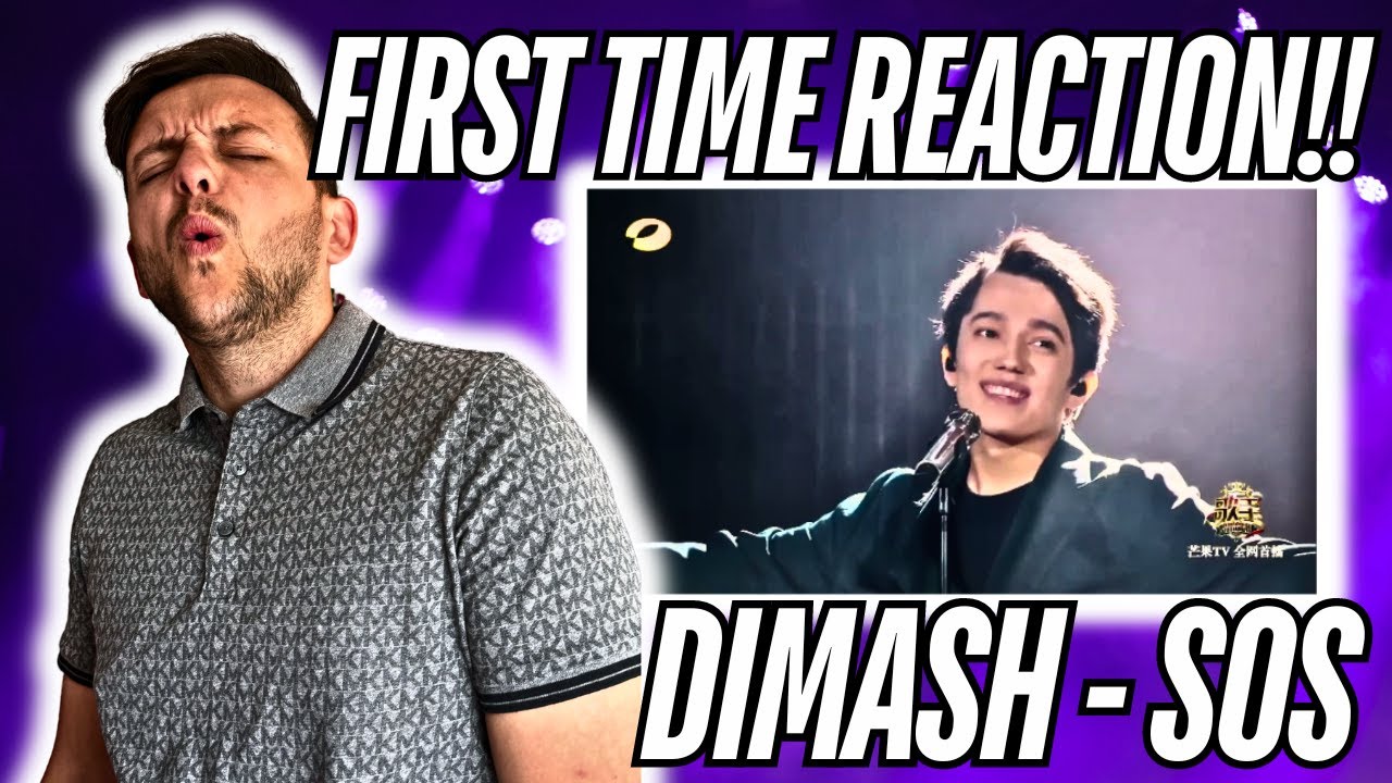 OUT OF THIS WORLD!!! - FIRST TIME HEARING DIMASH - SOS (REACTION)