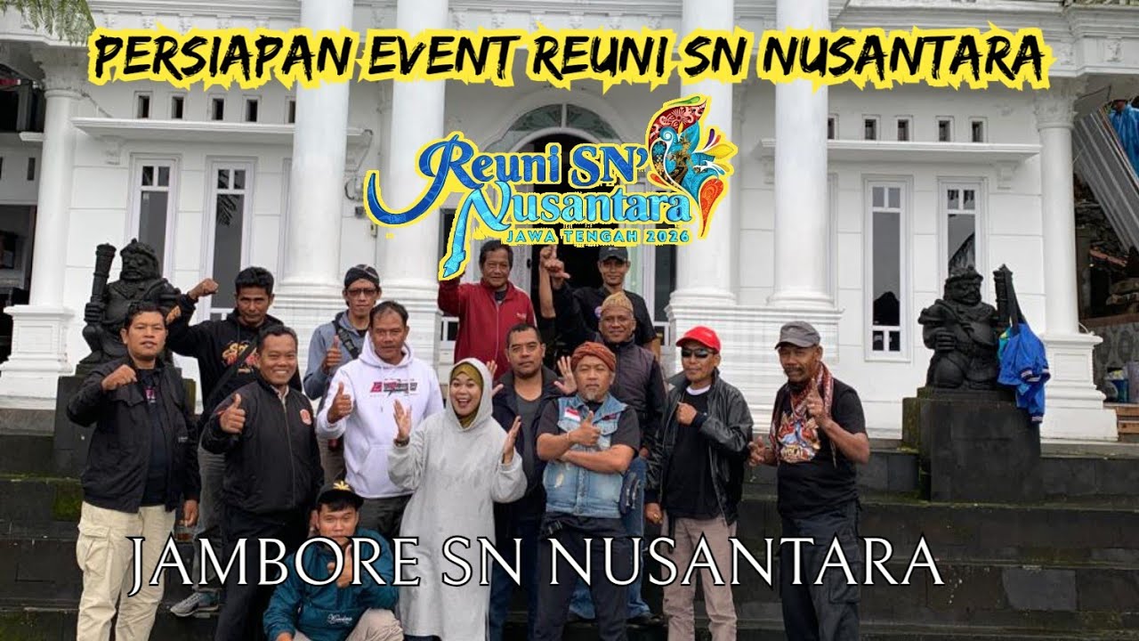 Persiapan Reuni Sobat Ngarit Nusantara di Boyolali Jawa Tengah 