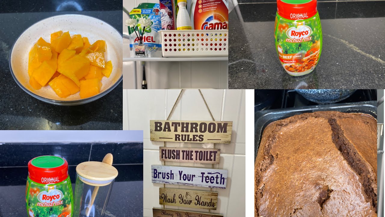 Slow Weekend In Nairobi/ Bathroom Update / Grocery Shopping/ Lots of Cleaning.