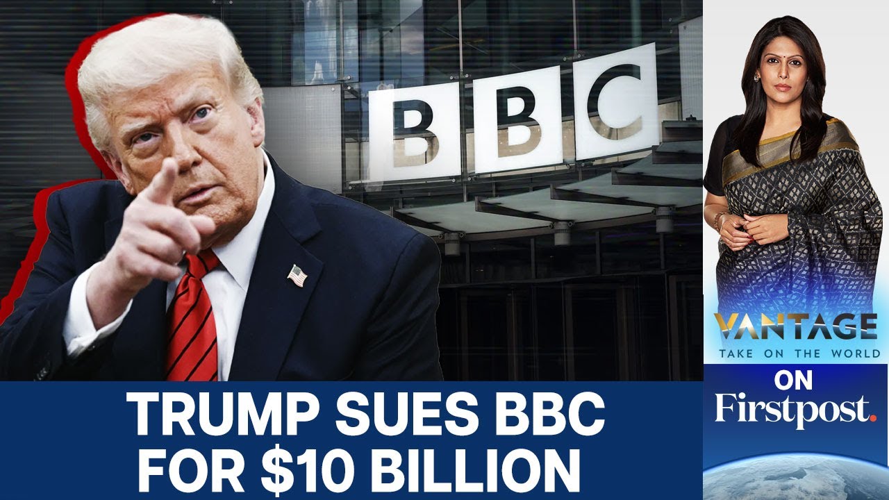 Трамп подал в суд на BBC: почему президент США продолжает подавать в суд на СМИ | Vantage с Палки...