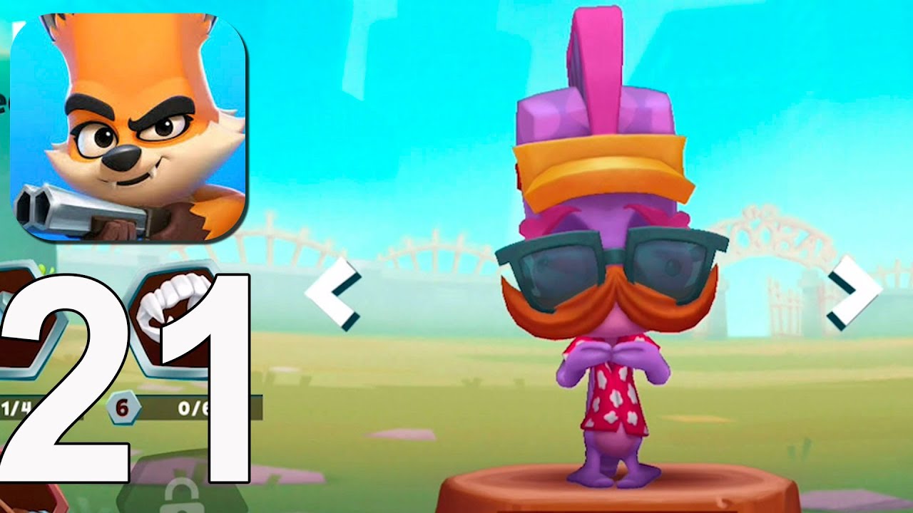 Zooba: Zoo Battle Arena - Gameplay Walkthrough Part 21 - Tourist Larry Big Teams Squad(iOS, Android)