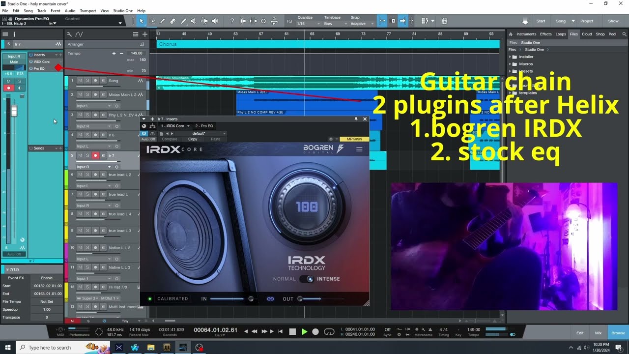 Line 6 Helix System of a Down preset (Holy Mountain Cover)