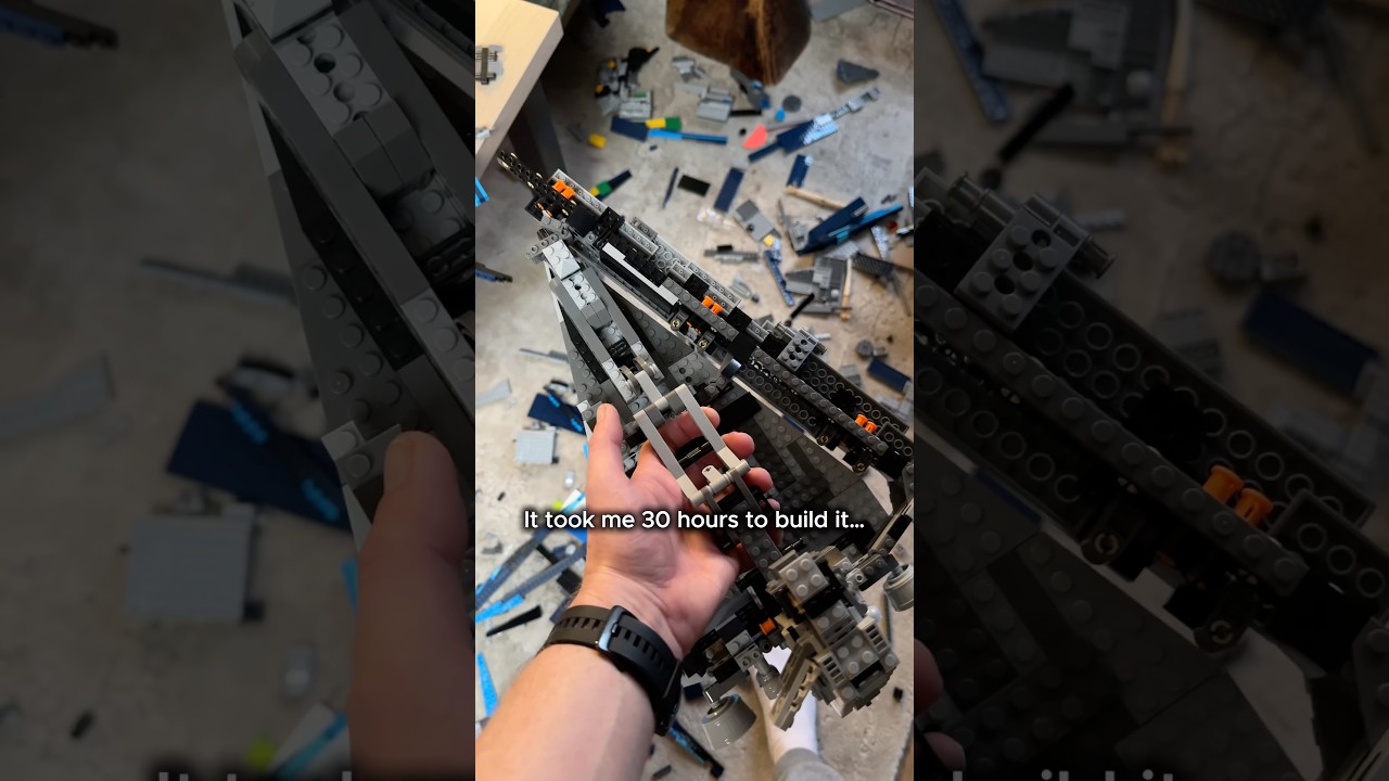 Would you rebuild your smashed Star Wars Set?🤔⬇️