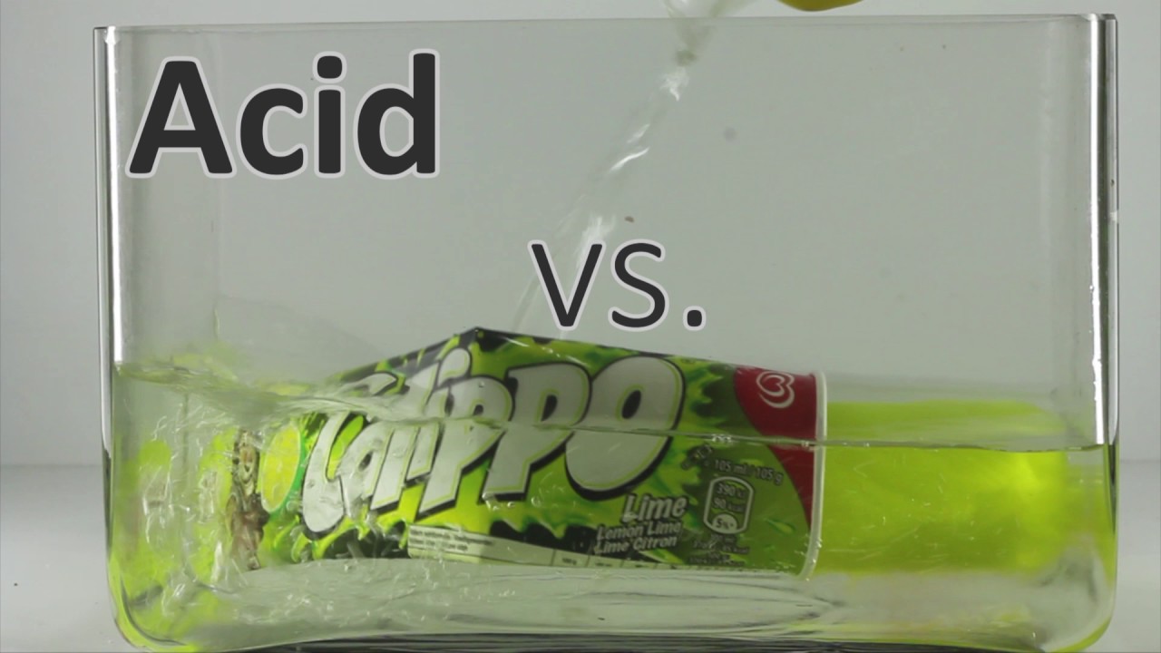 Calippo ice cream  vs. Acid | AcidTube