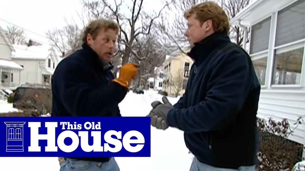 How to Shovel and Salt Packed Snow and Ice | This Old House