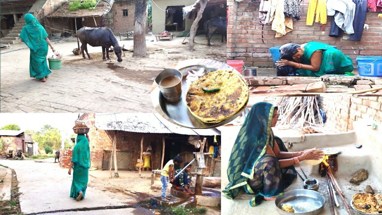 My Morning Daily rutine  Indian Village Summer Morning Life .. #gaonkilifestyle #indian #gaon