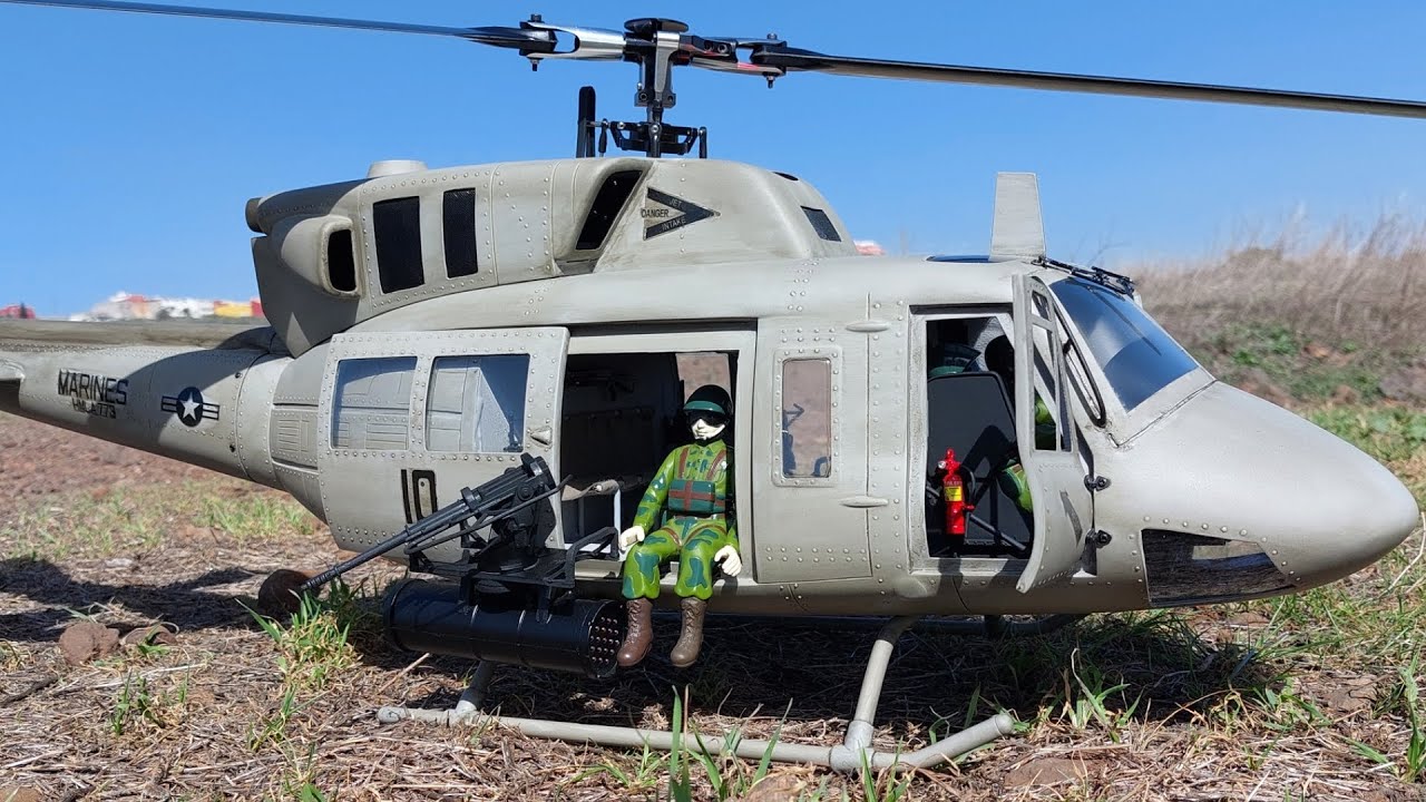 Bell  212 UH1N Military Class 500 Roban / FLISHRC