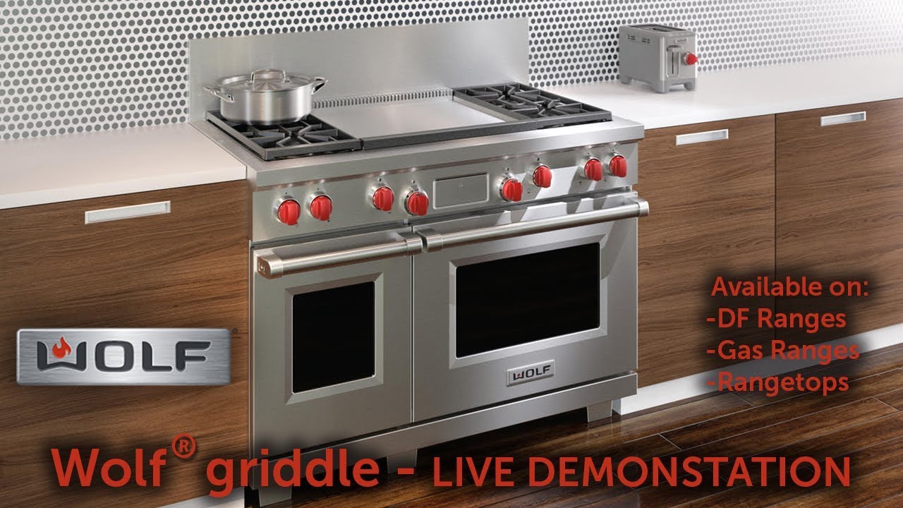 Wolf Griddle — живая демонстрация (морской окунь)
