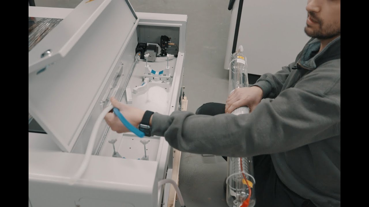CanCam AEON Mira laser tube installation/swap