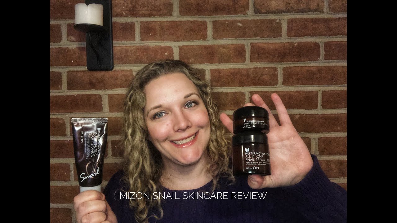 Mizon Snail Skincare set Review