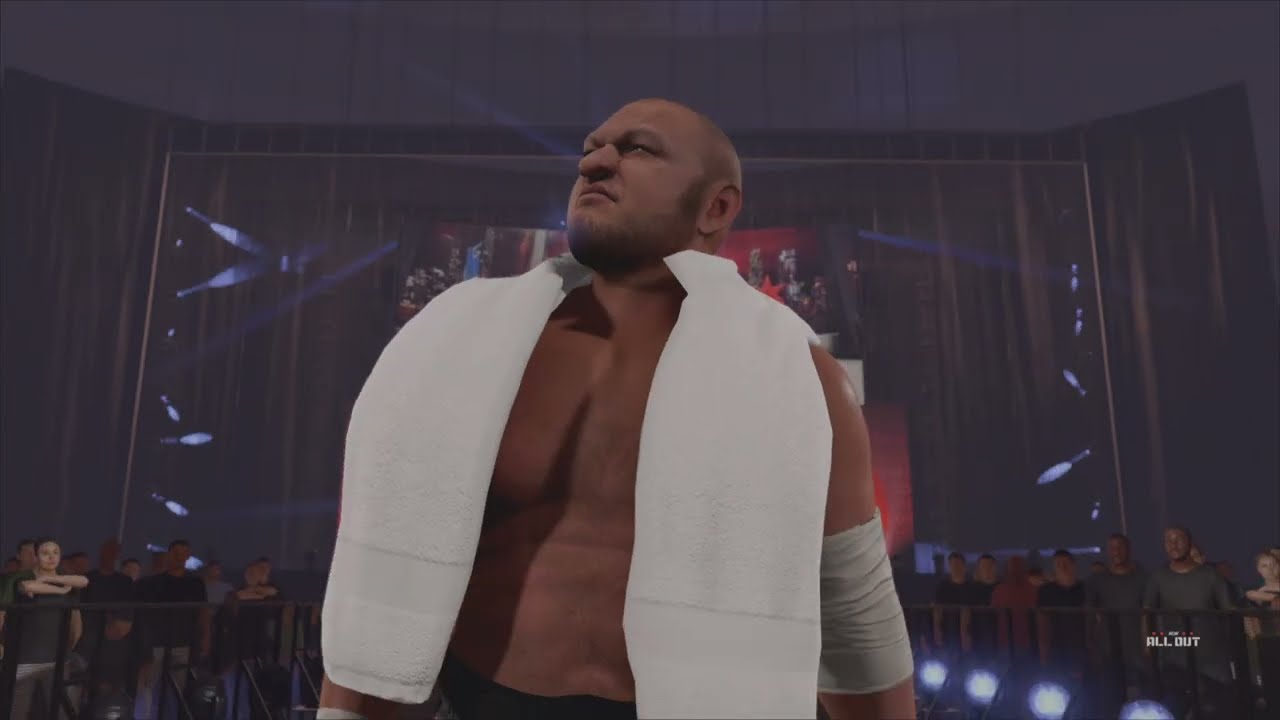 WWEUniverse 24: EPISODE 23 - AEW ALL OUT (6) - AEW International Championship - Samoa Joe vs MJF
