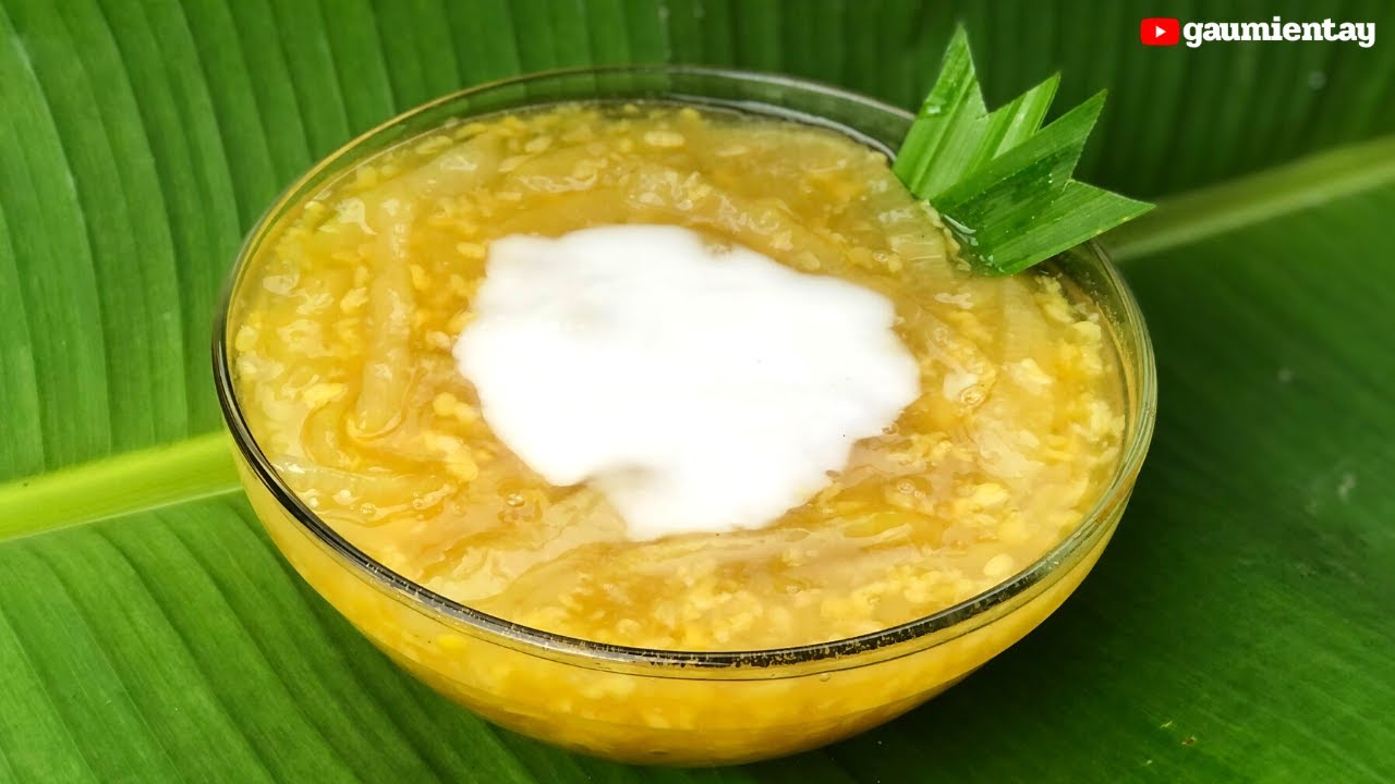 Cách Nấu Chè Bưởi Đậu Xanh Giòn Ngon, Không Bị Đắng | Gấu Miền Tây