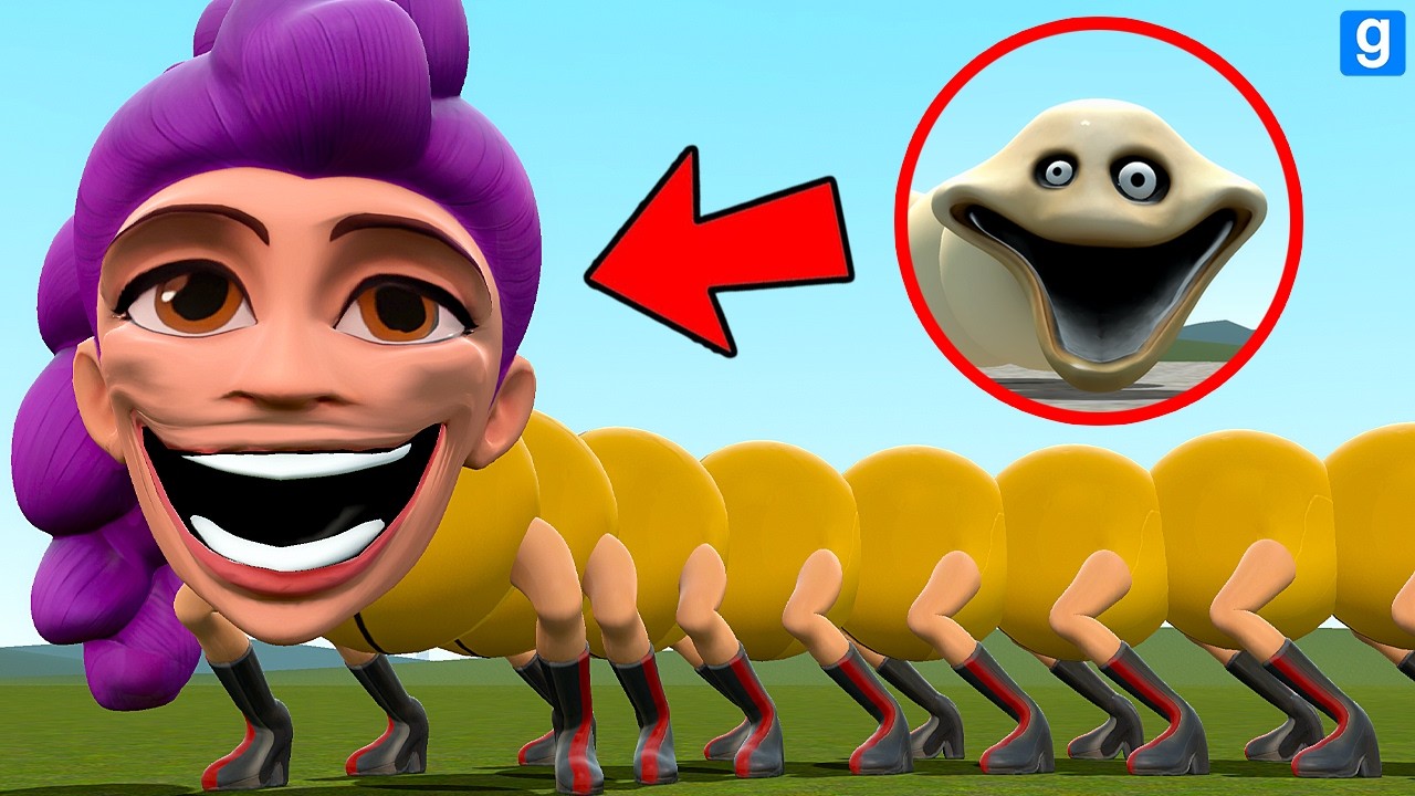 WHAT IF RUMI BECOMES A ROBLOX HUNGRY WORM In Garry's Mod!?