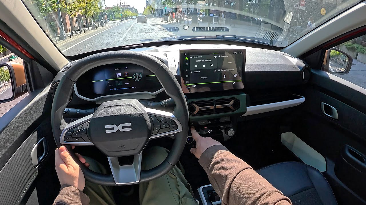 Nauja Dacia Spring EXTREME 2025 – POV Testas ir Apžvalga Lietuviškai